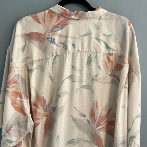 Tommy Bahama NWT 100% Silk Hawaiian shirt Men’s 2XL Big & Tall - Picture 10 of 13